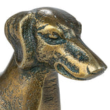 Cast Aluminum Dachshund Figurine