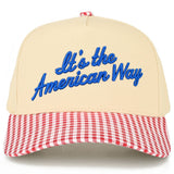 It's the American Way Two Tone Trucker Hat