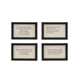 Wood Framed Saying | Multiple Styles