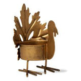 Turkey Leaf Tealight Holder