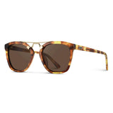 Demi Polarized Square Sunglasses | Honeycomb Tortoise