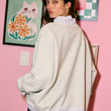 Pre-Order eta 9/31 ‘GEORGIA & GA' Print Reversible Mockneck Sweatshirt
