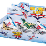 Air Force Fliers, Pull Back Action - Toy Planes