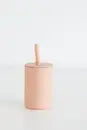 The Saturday Baby Silicone Straw Cup | Multiple Colors