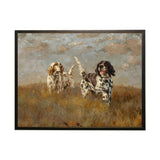 Pepper & Josey Hunting Dog Artwork