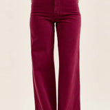 Boysenberry Retro Wide Leg Jeans