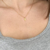Gold Cross Necklace