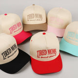 Tired Moms EST Social Club 24/7 Embroidery Hat