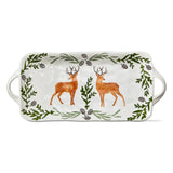 Warm Wishes Stag Rectangular Platter