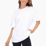 Organic Cotton Boyfriend Tee | White