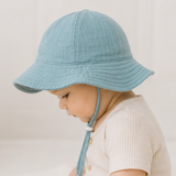 Muslin Baby Bucket Hat: Multiple Colors