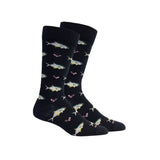 Duffy's (Permit Fish) Socks: Navy
