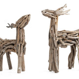 Driftwood Reindeer (White Wash)