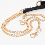 Solid Color Trim Clear Round Crossbody Bag