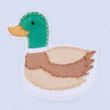 Mini Mallard Embroidered Bubble