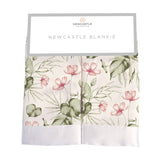 Silver Pink Orchid Newcastle Blankie