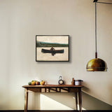 Man in Boat Framed Artwork