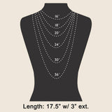 Sea Life Charms Bandana Necklace