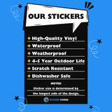 Sorry Gotta Go The Vibes Are Off Sticker