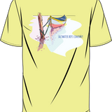 Big Canoe SS Pocket Tee Yellow