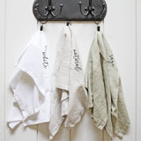 Better In A Small Town Custom Tea Towel: Natural