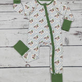 Baby Boy Duck Hunting Zipper Sleeper