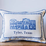 Downtown Newnan Piped Pillow