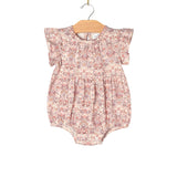 Baby Spring Flutter Sleeve Spring Bouquet Romper