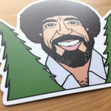 Happy Guy Trees Sticker | Waterproof Vinyl Decal