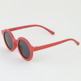 Kids Retro Matte Round Sunglasses | Assorted Colors