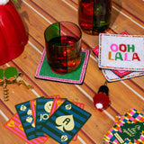 Waterproof Playing Cards, Colorful Plaid