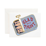 Tight as Sardines Valentine's Day Card
