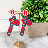 Tomahawk | Beaded Earrings