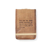 Mini Leather Journal | Assorted Sayings