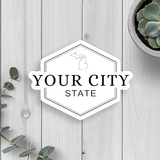 Newnan Georgia Vinyl Sticker