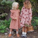 Twirl Dress: Fall Chrysanthemum