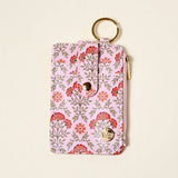 Keychain Wallet–Everbloom Dusty Rose