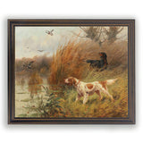 Jack & Gretchen Framed Bird Dog Artwork