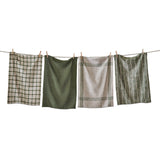 Canyon Woven Dishtowel Olive