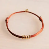 Satin Bracelet with Rings
