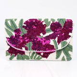 Forsyth Floral Crossbody FUCHSIA