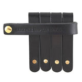 Leather Napkin Ring - Black