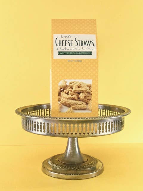 Lizzie's Cheese Straws - White Cheddar Rosemary Cheese Straws