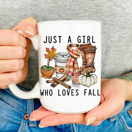 Just a Girl who loves Fall Mug