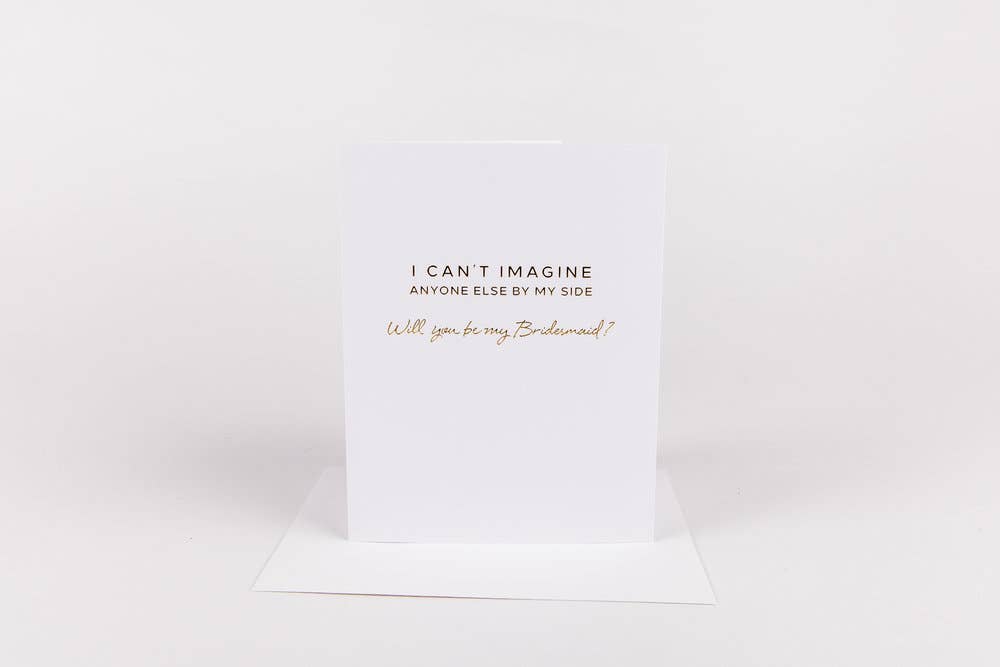 Be my Bridesmaid? Greeting Card