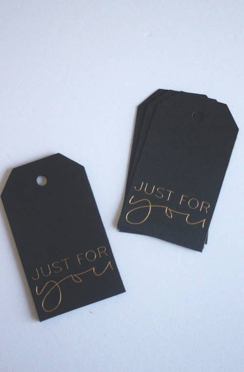 Just For You - Gift Tag