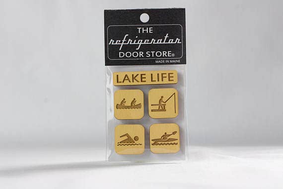 Lake Life Magnet Set