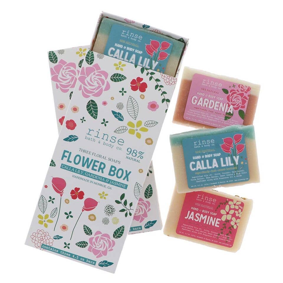 Soap - Flower Box (3 bars)