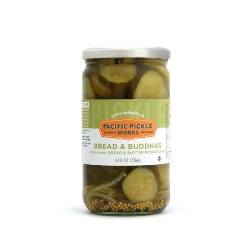 Pacific Pickle Works - Bread and Buddhas - Sweet Bread & Butter Cucumber Pickles