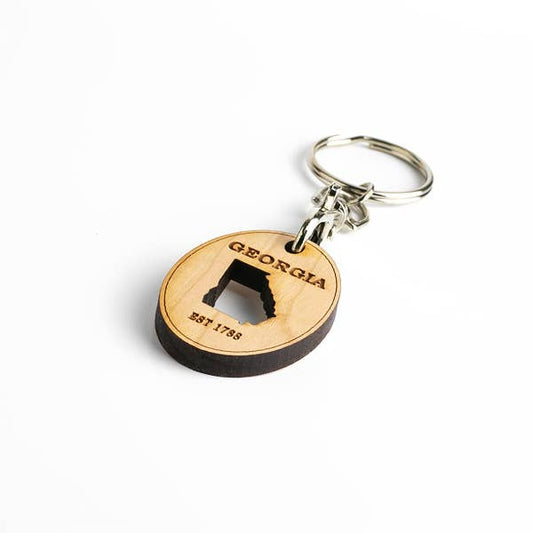 Georgia Trigger Keyring Keychain